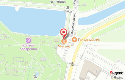 Пиццерия-ресторан паназиатской кухни Милано на карте