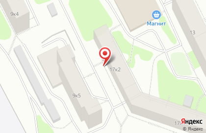 Объединение молодежных центров на улице Ломоносова на карте