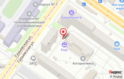 Юридическая консультация Новосибирская Правовая Компания в Октябрьском районе на карте