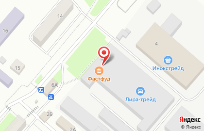 Столовая в Казани на карте