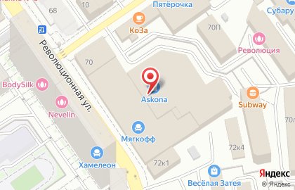 Югмебель на Революционной улице на карте