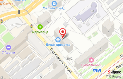 Торговая компания ЖАЛЮЗИТОРГ на Первомайской улице на карте