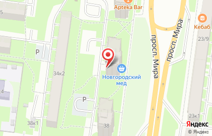 Эльф на улице Мира на карте