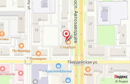 Магазин оптики в Челябинске на карте