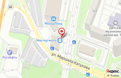Торгово-сервисная компания Мистер Мото в Неманском проезде на карте