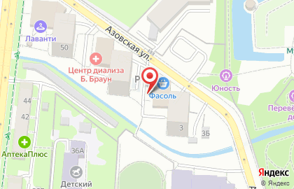 Общежитие БФУ в Ленинградском районе на карте