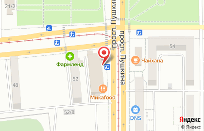 Пекарня Хлеб и солод в Орджоникидзевском районе на карте