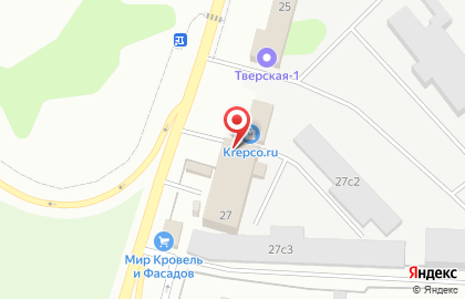 Автоцентр Николаев-Сервис в Твери на карте