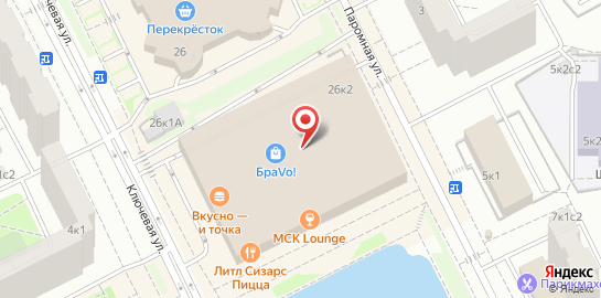 Фитнес-клуб DDX Fitness Браво на улице Борисовские Пруды на карте