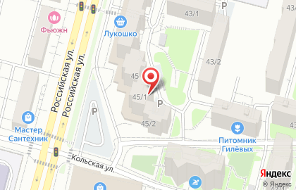 А Мир, ООО на Российской улице на карте