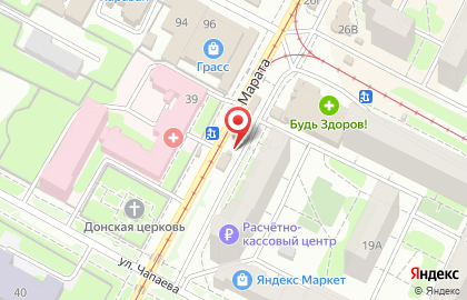 Салон Соня в Пролетарском районе на карте