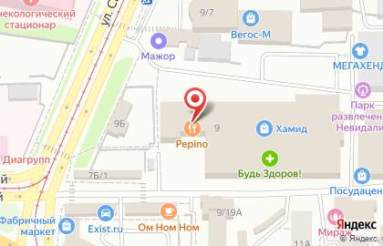GoodZone на улице Сахьяновой на карте