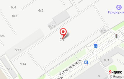 Транспортная компания ЛогисТэк на Котляковской улице на карте