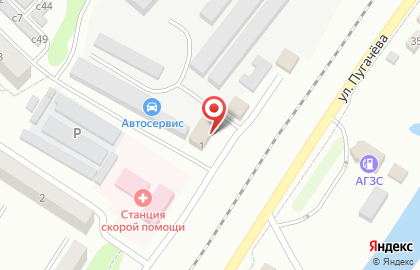 Страховой агент на Железнодорожной улице на карте