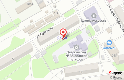 Секонд-хенд, ИП Бадьина Л.Ф. на карте