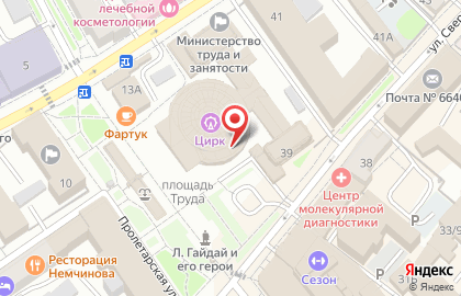 Gross Haus на Пролетарской улице на карте