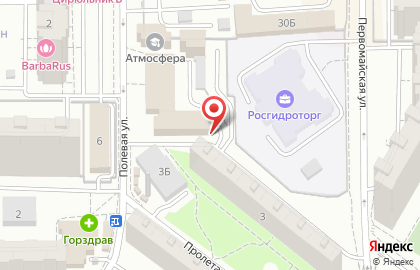 Монтажная компания Девиюр на Полевой улице на карте