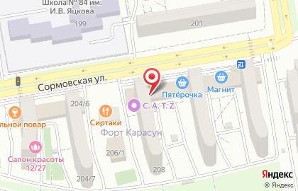 Пекарня №1 в Карасунском районе на карте