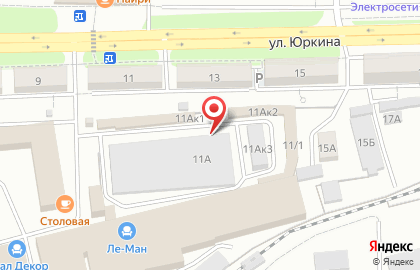 Магазин Московские двери в Промышленном районе на карте