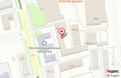 Седьмое небо в Комсомольске-на-Амуре на карте