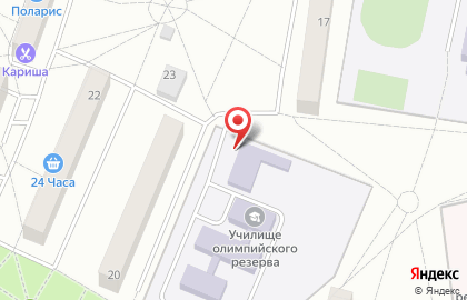 Новочебоксарское училище олимпийского резерва на карте
