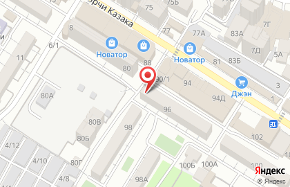 Продуктовый магазин в Махачкале на карте