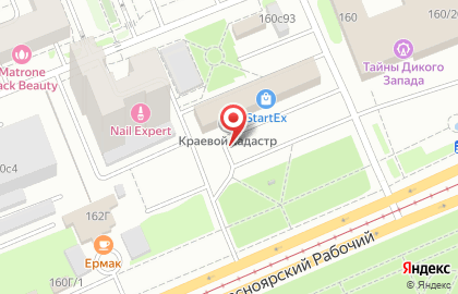 Медицинский центр Оптима в Красноярске на карте