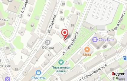 Оценочно-юридическая фирма Сайрус на улице Карла Маркса на карте