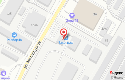Торгово-сервисная компания ТахографЛипецк на карте