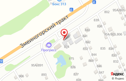 Магазин в Барнауле на карте