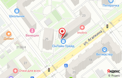 Пивоварня Right brewery на улице Агапкина на карте