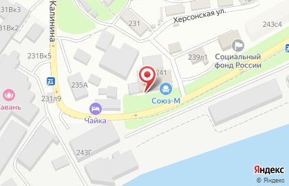 Клиентская служба ПФР в Первомайском районе г. Владивостока в Первомайском районе на карте