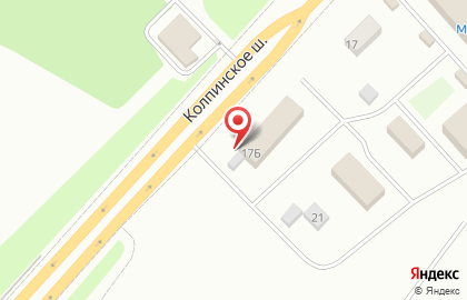 Шиномонтажная мастерская в Пушкинском районе на карте