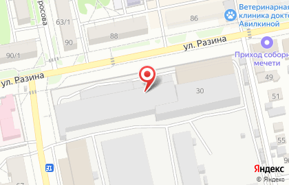 Служба заказа товаров аптечного ассортимента Аптека.ру на улице Матросова, 30 на карте