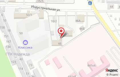 Компания по удалению катализаторов Kat Service Stv на Индустриальной улице на карте