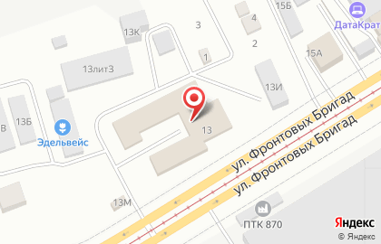 Азимут в Екатеринбурге на карте