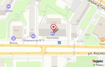 Футбольная школа Тики-Така на метро ВДНХ на карте