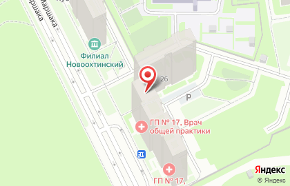 Магазин продуктов в Санкт-Петербурге на карте