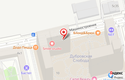 Кальянной МСК Lounge на Автозаводской на карте