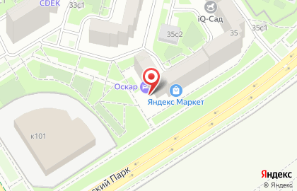 Отель Оскар в Москве на карте