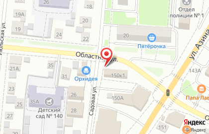 Московская ярмарка на Садовой улице на карте