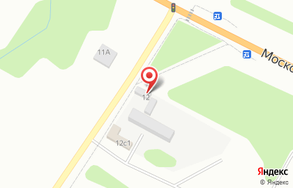 Шиномонтажная мастерская на Московском шоссе на карте