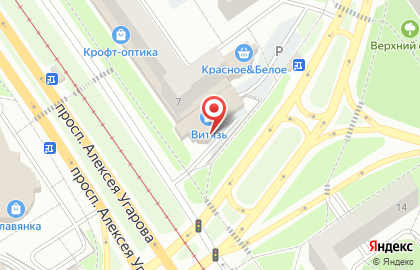 Магазин ювелирных изделий Доступное золото в Северном микрорайоне на карте