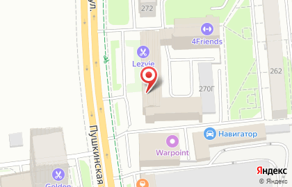 Юридическая компания Верное решение на Пушкинской улице на карте