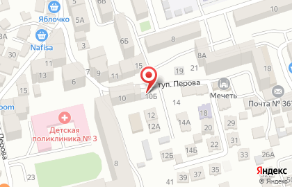 Универсам в Советском районе на карте