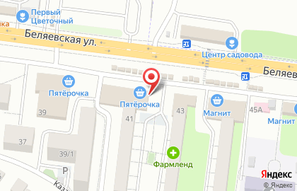 Банкомат ВТБ на Беляевской улице на карте