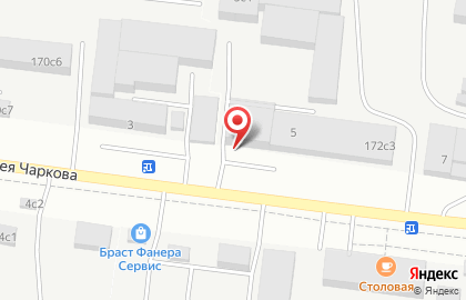 Торгово-монтажная компания Сантехсервис на улице Тимофея Чаркова на карте