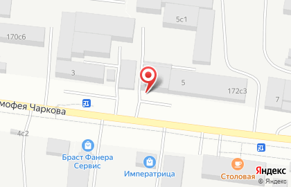 Магазин автоэмалей Автопалитра на улице Тимофея Чаркова на карте