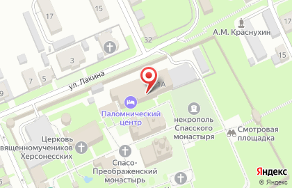 Муромская епархия на карте