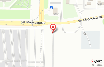 Автостоянка в Кемерово на карте